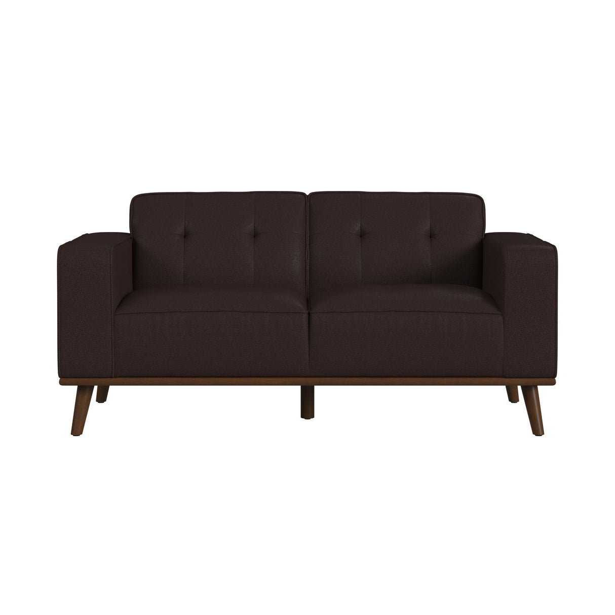 Destiny - Loveseat With Wood Front