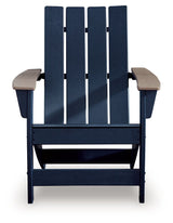 East Beach - Silla Adirondack - Negra / Beige