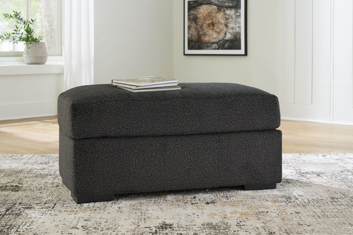 Wryenlynn - Ottoman - Onyx