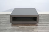 Modern Square Table With Open Storage