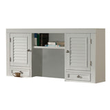 Boca - Desk With Hutch - Cottage White
