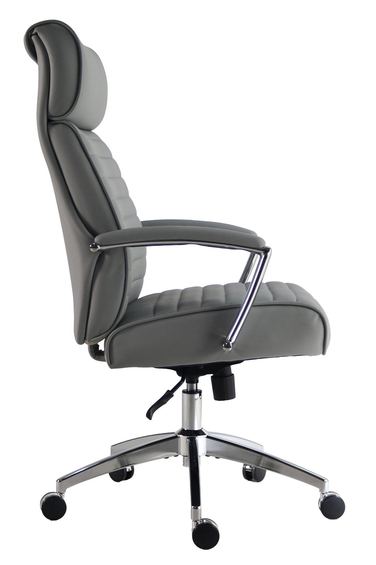 Silla de oficina alta de cuero vegano Dc