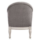 Florian - Silla - Gris y Blanco Antiguo