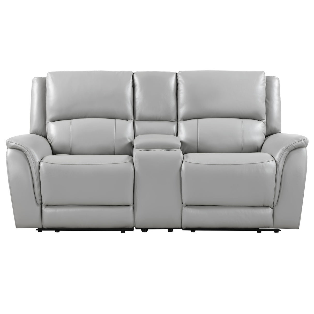 Alexandria - Power Reclining Console Loveseat