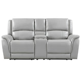 Alexandria - Power Reclining Console Loveseat