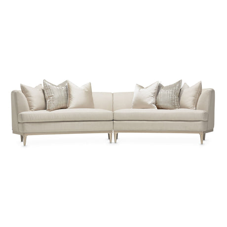Malibu Crest - 2-Piece Sofa - Pearl / Chardonnay