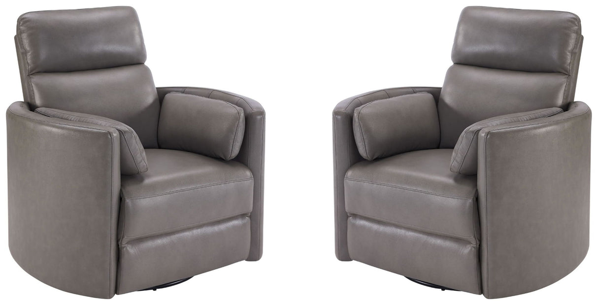 Radius - Cordless Power Swivel Glider Recliner (Set of 2)