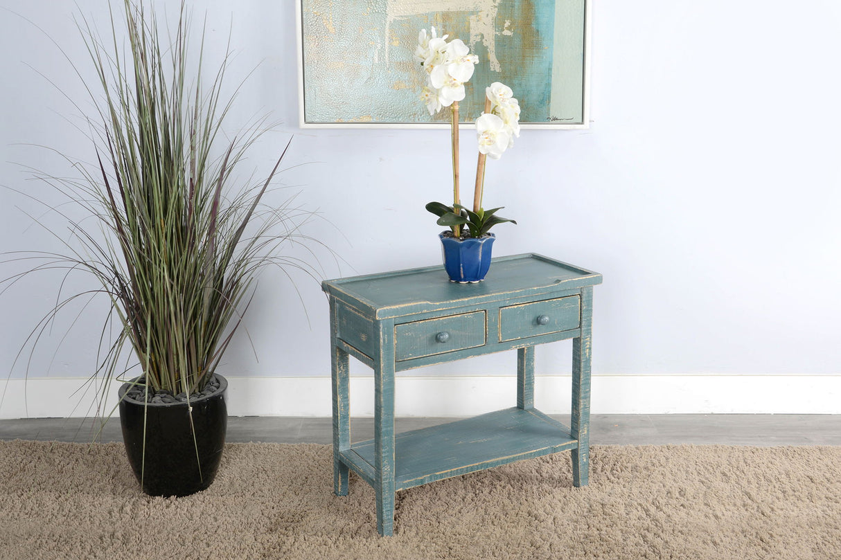 Mesa auxiliar Marina de 26" de alto