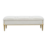 Scotts Square - Accent Bench - Light Champagne