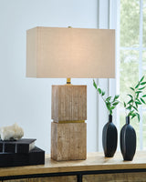 Laddner - Lámpara de mesa Poly - Beige