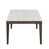 Essence - 70" Rectangle Dining Table With Marble Top