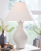 Ashbend - Ceramic Table Lamp - Antique White alternate view 3