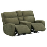 Traxton - Power Zero Gravity Tilt Console Loveseat