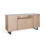Desert Rock - Media Console / Server - Light Brown