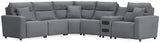 Modmax II - Seccional reclinable - Sal y pimienta