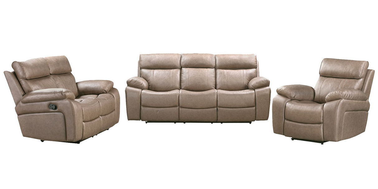 Theon - Manual Glider Reclining Sofa Set