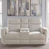 Radius - Power Glider Reclining Console Loveseat