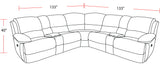 Spartacus - Power Reclining Sectional