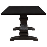 Parkins - Rectangular Dining Table - Rustic Espresso