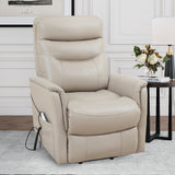 Gemini - Sillón reclinable eléctrico con reposacabezas articulado (juego de 2)