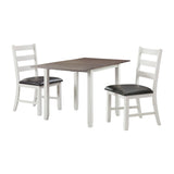 Martin - Juego de comedor con alas abatibles