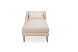 Camden Court - Left Arm Facing Chaise - Pearl / Platinum
