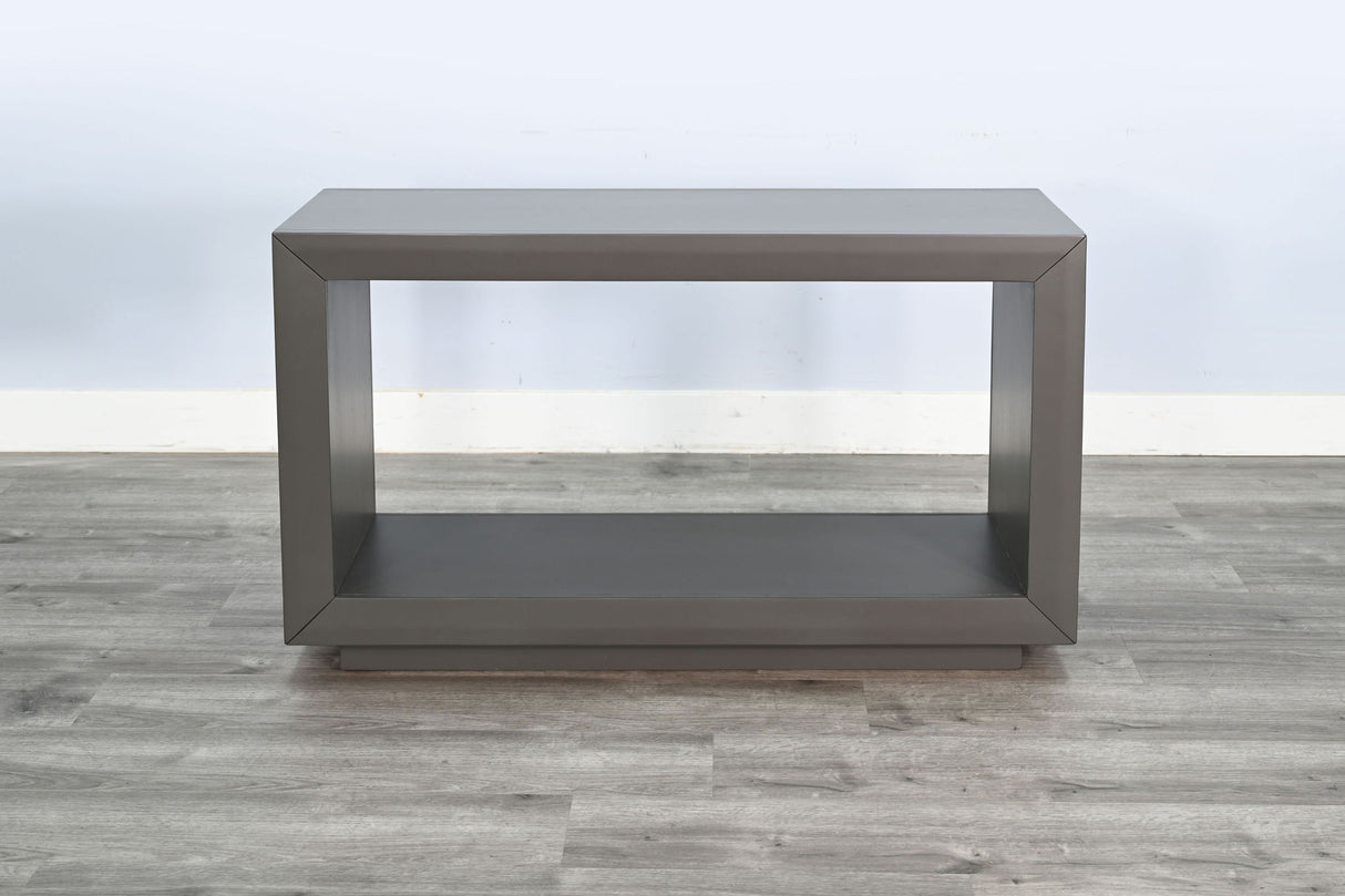 Modern Square Table With Open Storage
