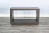 Modern Square Table With Open Storage