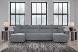 Modmax II - Seccional reclinable - Sal y pimienta