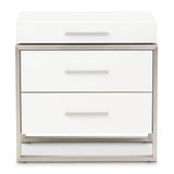 Marquee - Nightstand - Cloud White