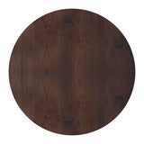 Tioga - 47" Round Table - Brown Cherry