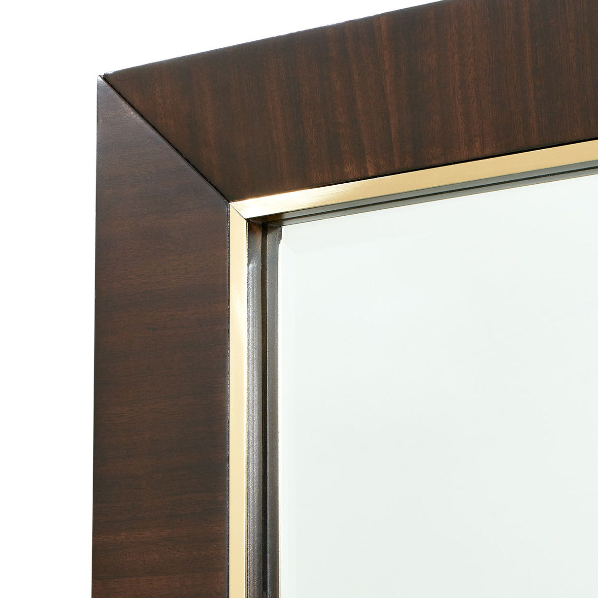 Belmont Place - Wall Mirror - Dark Brown