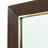 Belmont Place - Wall Mirror - Dark Brown
