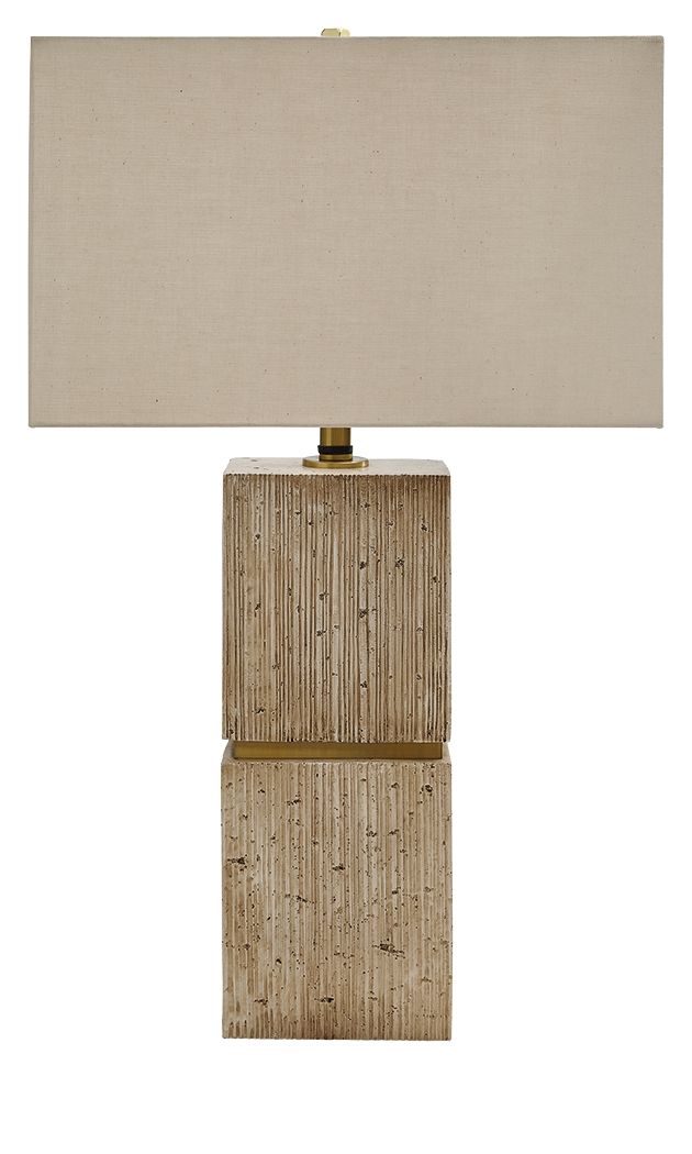 Laddner - Lámpara de mesa Poly - Beige