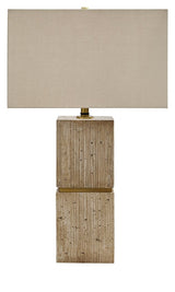 Laddner - Lámpara de mesa Poly - Beige