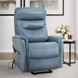 Gemini - Sillón reclinable eléctrico con reposacabezas articulado (juego de 2)