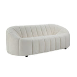 Osmash - Sofá - Sherpa de Peluche Blanco
