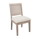 Cane Back Dining Chair (Set of 2) - Hazelnut