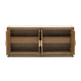 Portrait - Sideboard With LED Lights - Sienna Brown