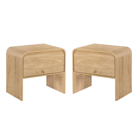 Mara - One Drawer End Table / Bedside Table