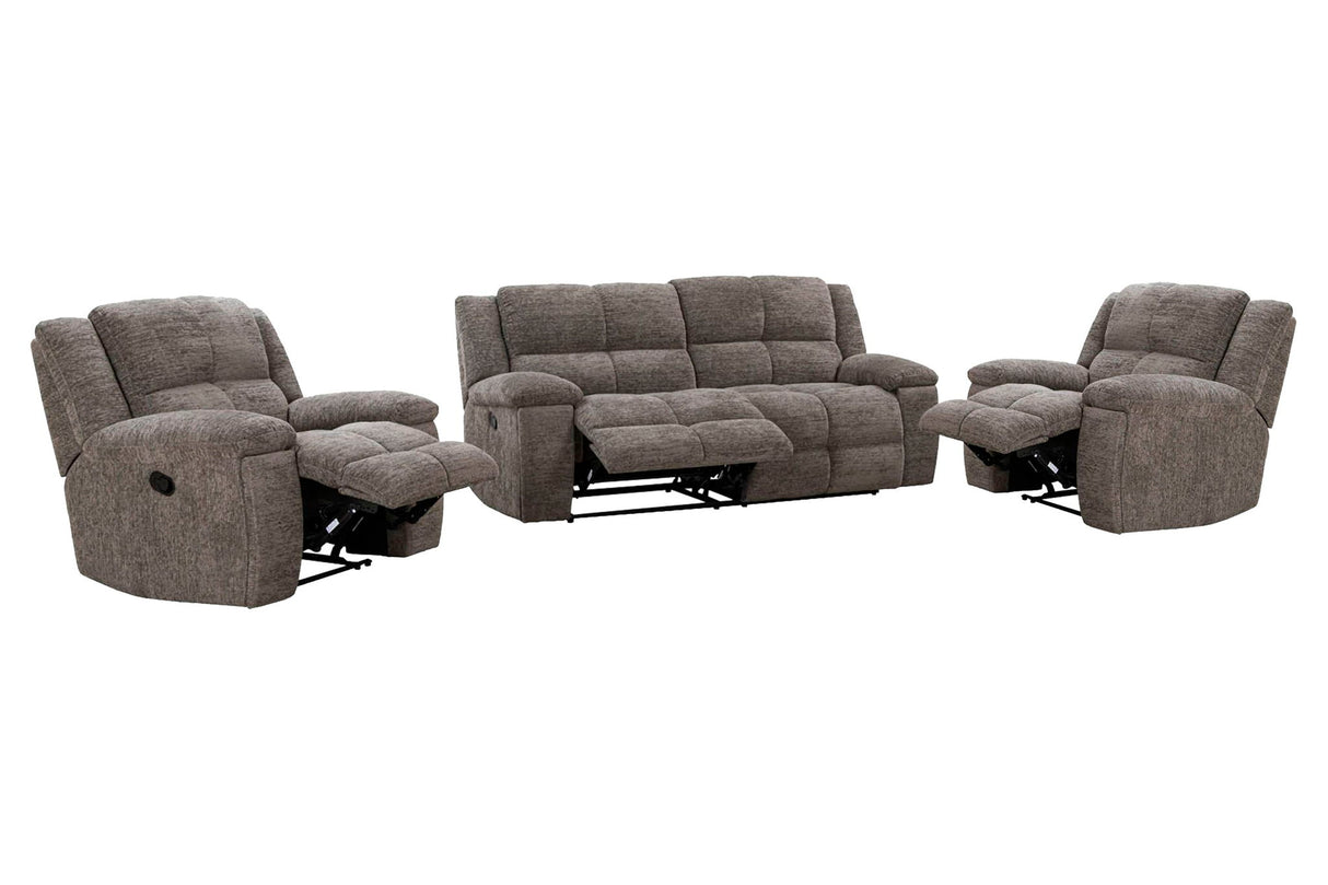 Buster - Manual Glider Reclining Sofa Set