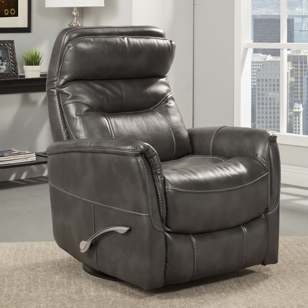 Gemini - Sillón reclinable giratorio planeador de 33.5" (Juego de 2)