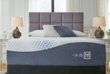 Millennium - Colchón Híbrido de Lujo de Felpa con Gel y Látex, Base