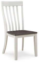 Darborn - Dining Room Side Chair (Set of 2) - Gray / Brown