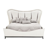 Tuxedo - Eastern King Upholstered Bed - Piano Keyboard
