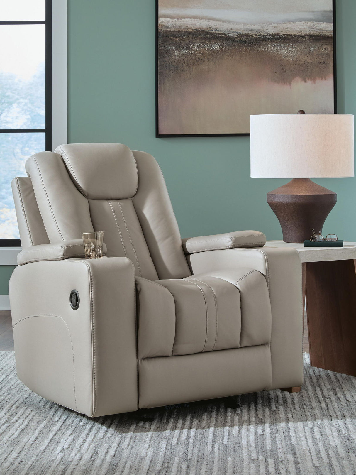 Bordes elevados - Sillón reclinable Glider - Moneda