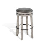 Alpine - Swivel Stool With Cushion Seat