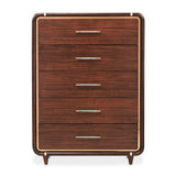 Mason Park - 5-Drawer Gentlemen's Chest - Umber