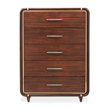 Mason Park - 5-Drawer Gentlemen's Chest - Umber