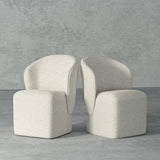 Bongo - Dining Chair (Set of 2) - Quartermaster Linen White